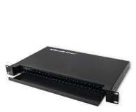 Qoltec Przełącznica światłowodowa RACK na szynie ODF  24 porty  SC/ - 1330004 - zdjęcie 1
